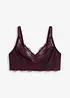 Bralette met borduursel, bonprix
