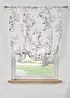 Vouwgordijn met bloemenprint, bonprix