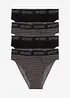 Slip met katoen (set van 4), bonprix