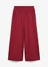 Wijde sweatpants van biologisch katoen, 7/8 lengte, bonprix