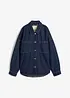 Oversized denim shacket van biologisch katoen, bonprix
