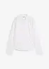 Overhemdblouse met zijde, bonprix