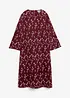 Gebloemde midi jurk van viscose, bonprix