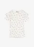 T-shirt van elastische organische katoenmix, bonprix