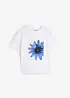 T-shirt van katoen met print, bonprix