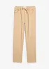 Instapbroek van puur katoen, straight, regular fit, bonprix