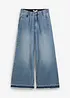 Wide leg jeans high waist, cropped, bonprix