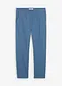 Bandplooibroek van katoenen twill, regular fit, straight, bonprix