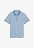 Piqué poloshirt met een rits, bonprix