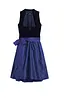 Dirndl met fluweel en schort van satijn (2-dlg. set), bonprix