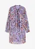 Chiffon tuniekjurk met een strik, bonprix