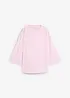 Shirt in een zijdemix, bonprix