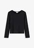 Longsleeve met schoudervullingen, bonprix