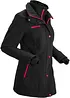 Lange stretch softshell jas, waterafstotend, bonprix