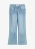 Bootcut meisjes jeans, mid waist, bonprix