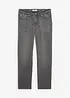 Regular fit jeans van puur katoen met een comfortband, straight, bonprix