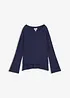 Oversized shirt in een soepele viscose-elastanmix, bonprix