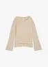 Oversized shirt in een soepele viscose-elastanmix, bonprix