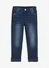 Meisjes thermojeans met jersey voering, slim fit, bonprix