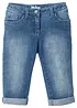 Capri jeans mid waist, bonprix
