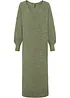 Gebreide oversized midi jurk, bonprix