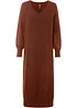 Gebreide oversized midi jurk, bonprix