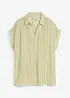 Blouse van soepele viscose, korte mouw, bonprix