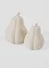 Decoratieve pompoenen (2-dlg. set), bonprix