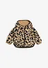 2-in-1 omkeerbare jas van teddy fleece, bonprix