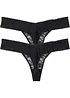 String van kant (set van 2), bonprix