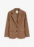 Blazer met  visgraatpatroon en wol, bonprix