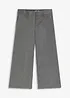 Broek met visgraatpatroon in wollook, bonprix
