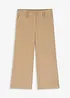 Broek met visgraatpatroon in wollook, bonprix