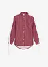 Oversized overhemdblouse van biologisch katoen, bonprix