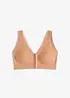 Gewatteerde Feel Comfort lasercut bh zonder beugel met sluiting aan de voorkant, bonprix