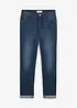 Stretch jeans mid waist, straight, bonprix