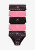 Slip met zacht biologisch katoen (set van 5), bonprix