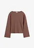Geribde longsleeve, bonprix