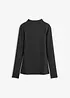 Geribde longsleeve, bonprix