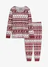 Pyjama van biologisch katoen, bonprix