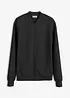 Sweatvest van scuba met ritssluiting, bonprix