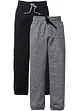 Sweatpants van puur katoen (set van 2), bonprix