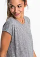 Longshirt met afgeronde onderrand, bonprix