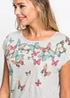 Shirt met vlinders, bonprix