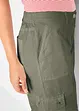 Mid waist cargo jeans in een katoenmix, bonprix