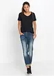 Boyfriend stretch jeans low waist, bonprix
