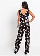 Jersey jumpsuit met bloemen, bonprix