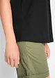 Katoenen longtop met kant, bonprix