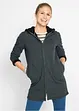 Sweatvest met capuchon en teddy, bonprix