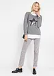 2-in-1 trui met blouse-inzet, lange mouw, bpc bonprix collection